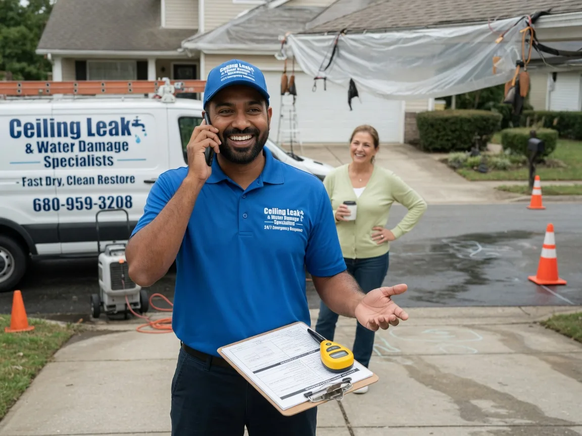 Ceiling Leak Cleanup Jerome, MO FAQs